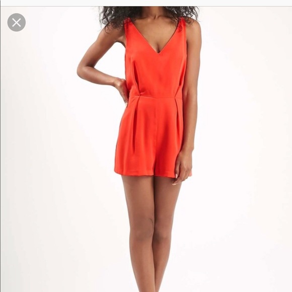 Topshop Other - Blood Orange Top Shop Romper